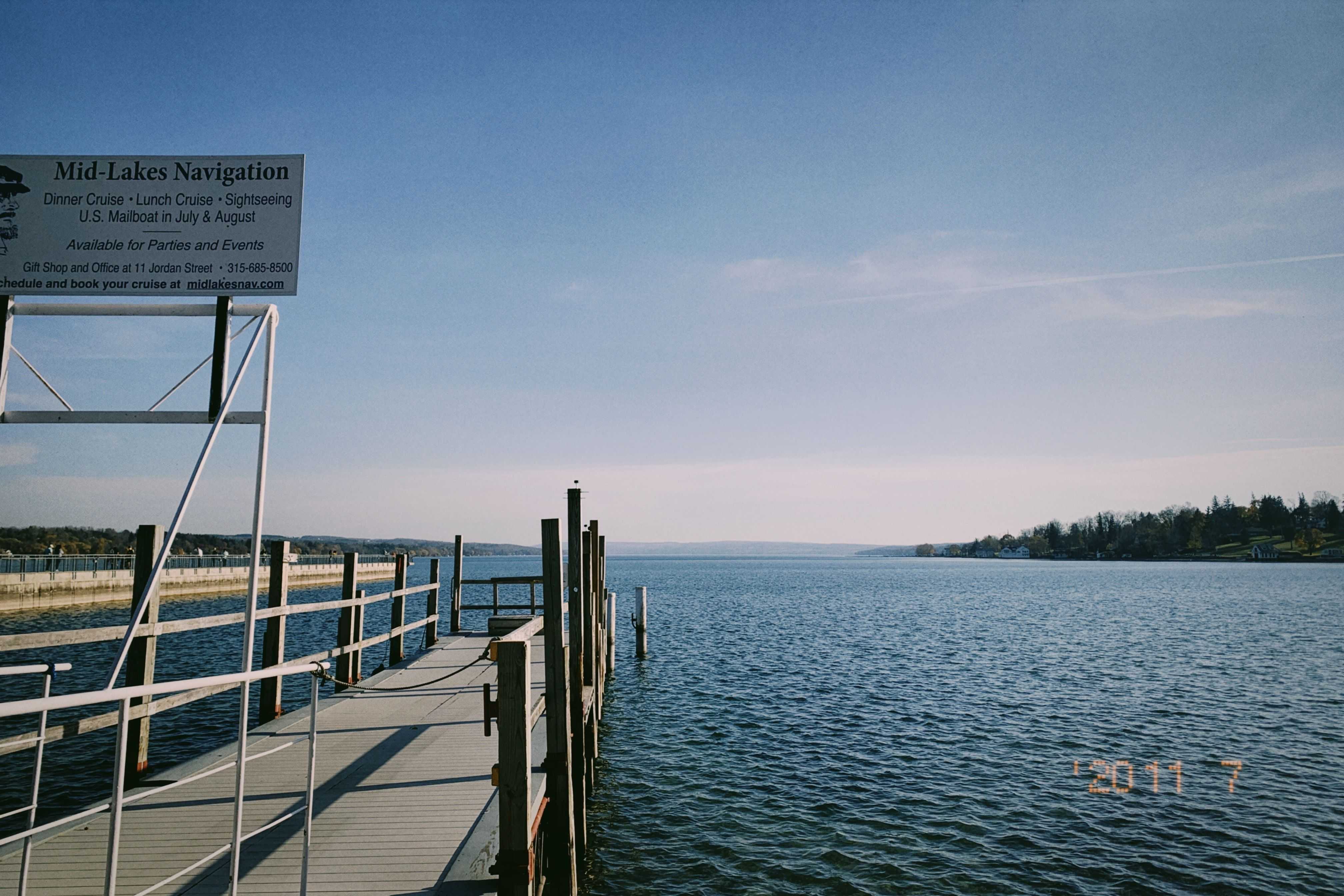 Pier at Skaneateles, NY
